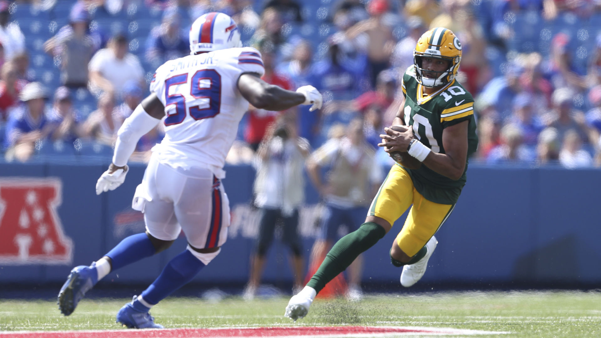 Packers Bills Football